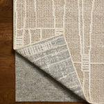Amber Lewis x Loloi Bexley Mushroom / Natural Rug RUGS - synthetic Loloi