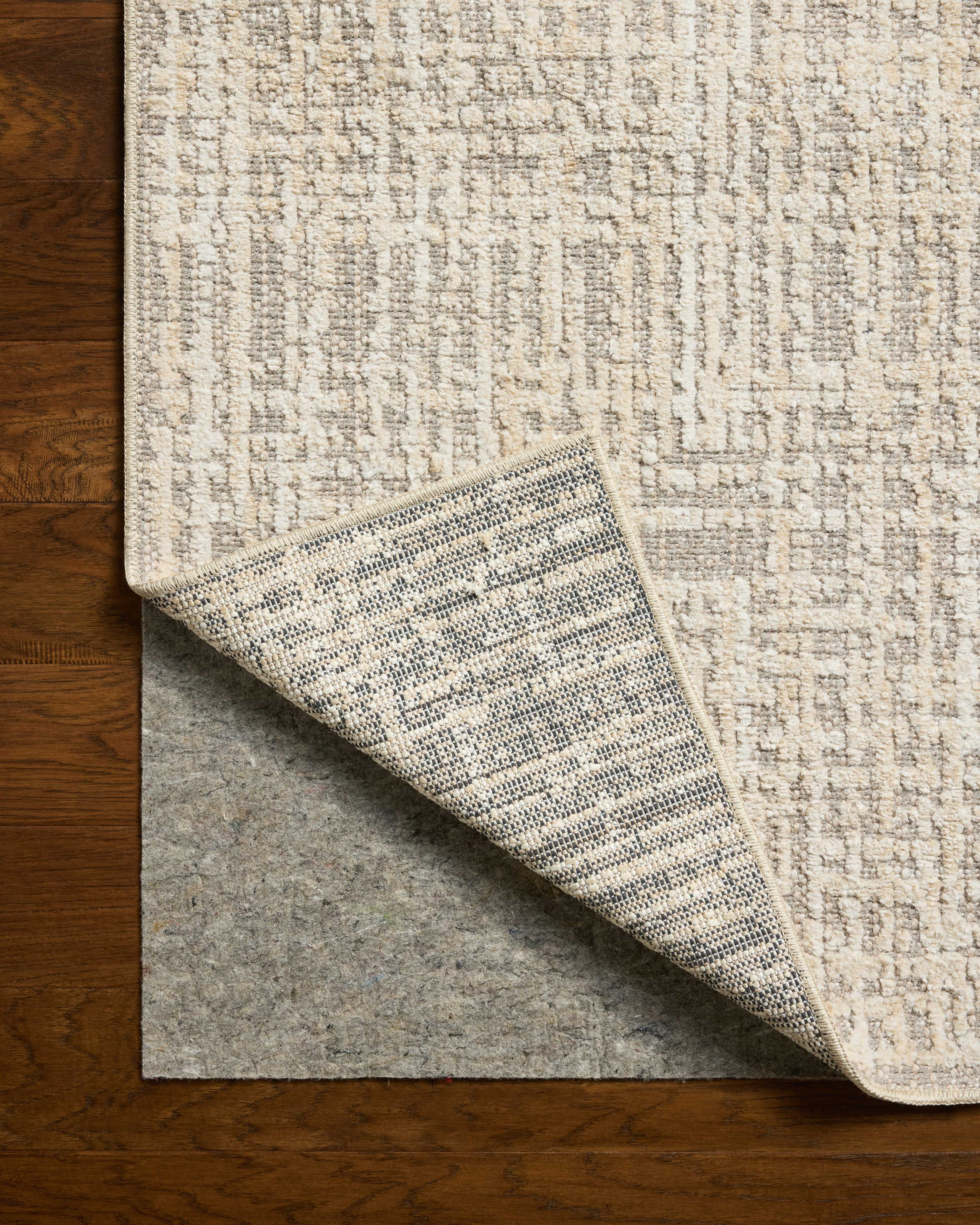 Amber Lewis x Loloi Bexley Natural / Dove Rug RUGS - synthetic Loloi