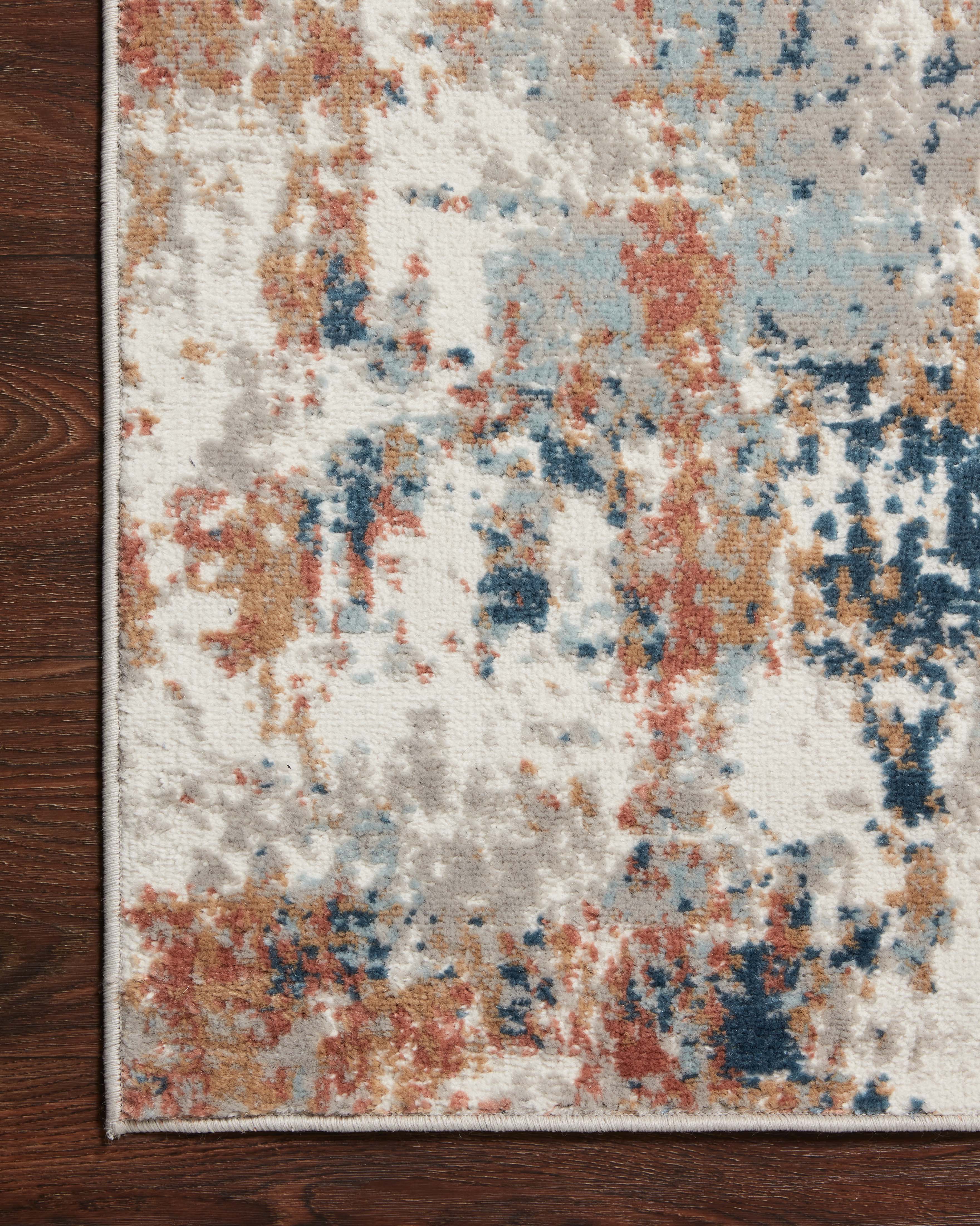 Loloi Bianca Ivory / Multi Rug RUGS - synthetic Loloi