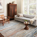 Loloi Bianca Pebble / Multi Rug RUGS - synthetic Loloi