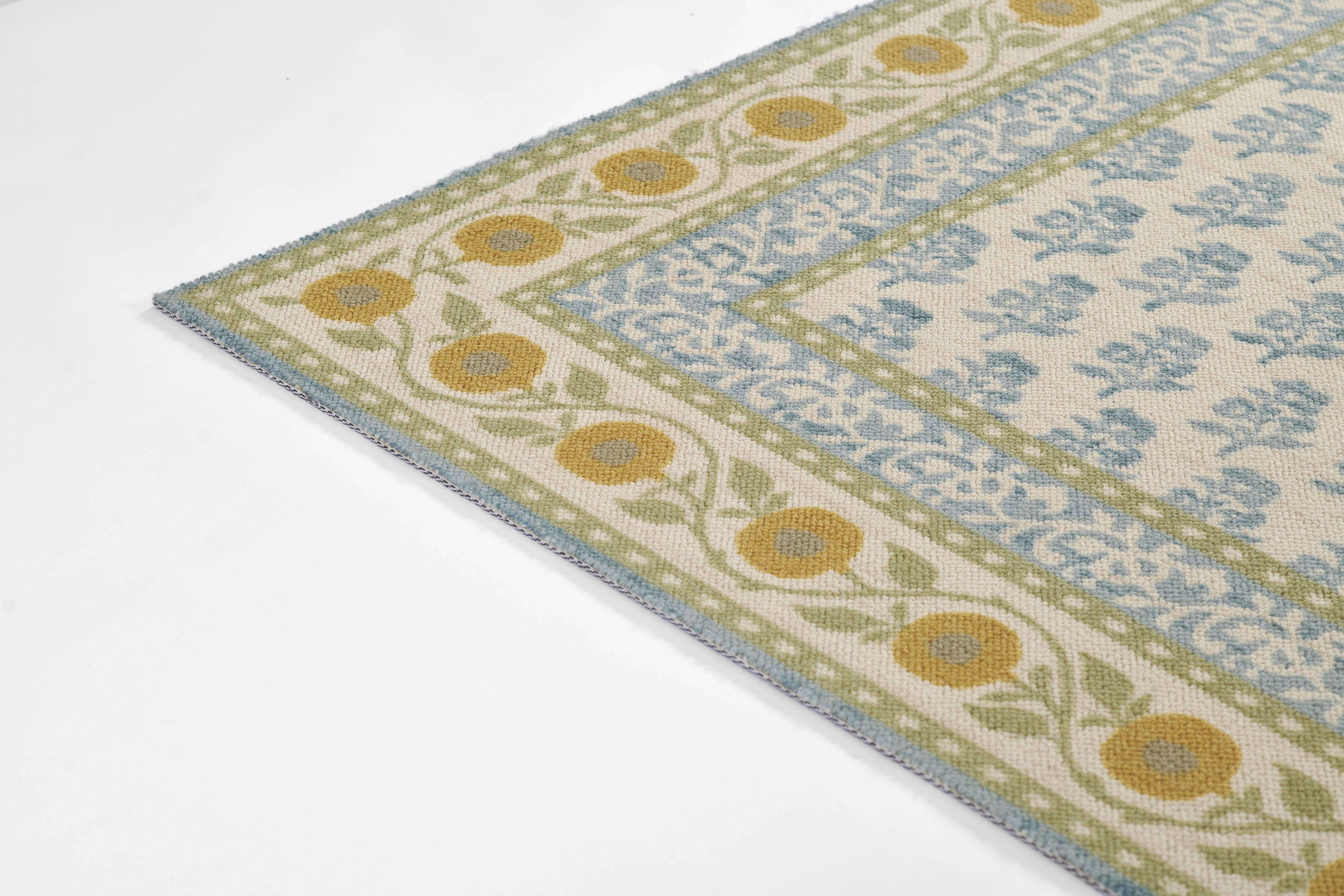 Bellbury Block Print Rug RUGS - wool Momeni