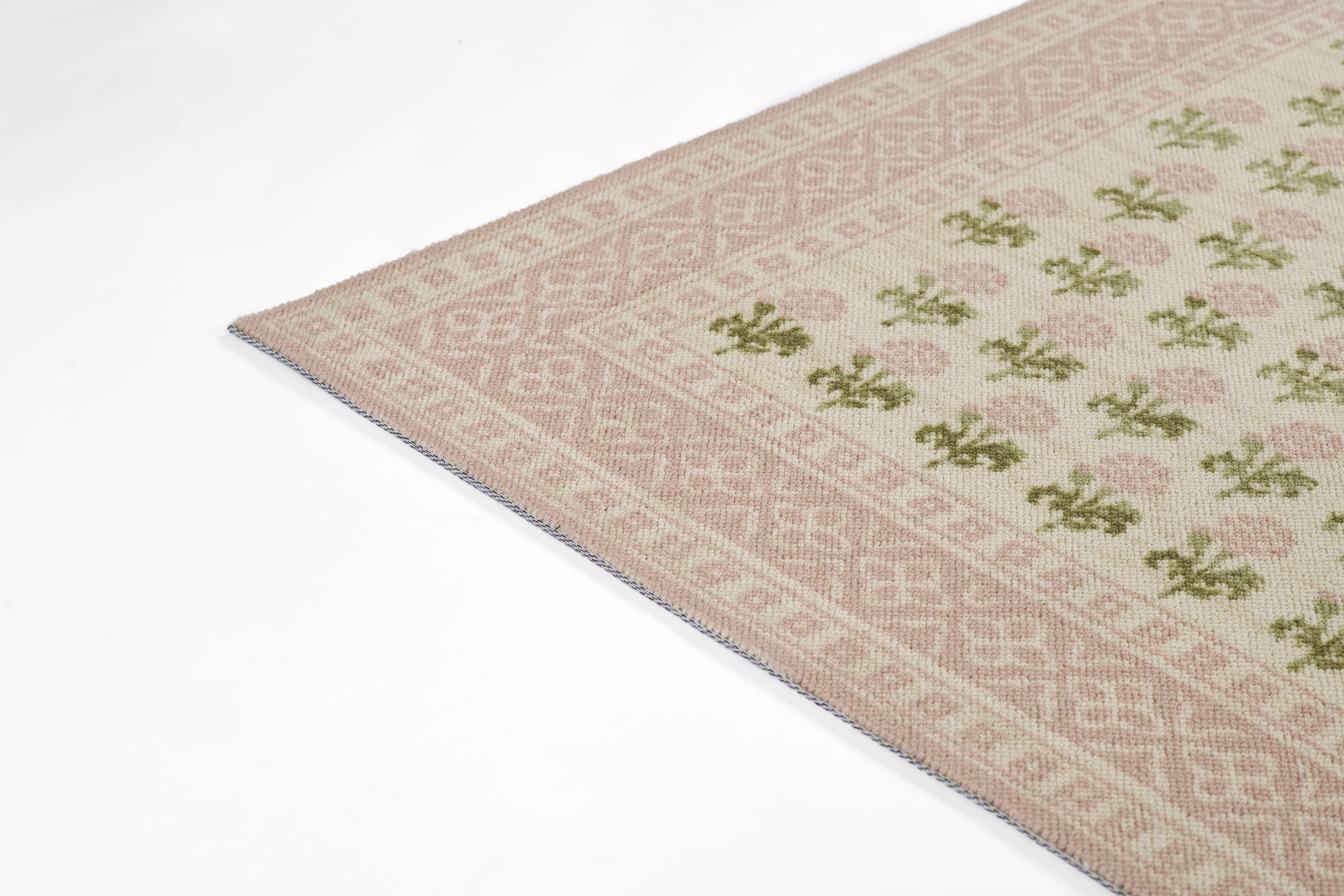 Bellbury Block Print Rug RUGS - wool Momeni
