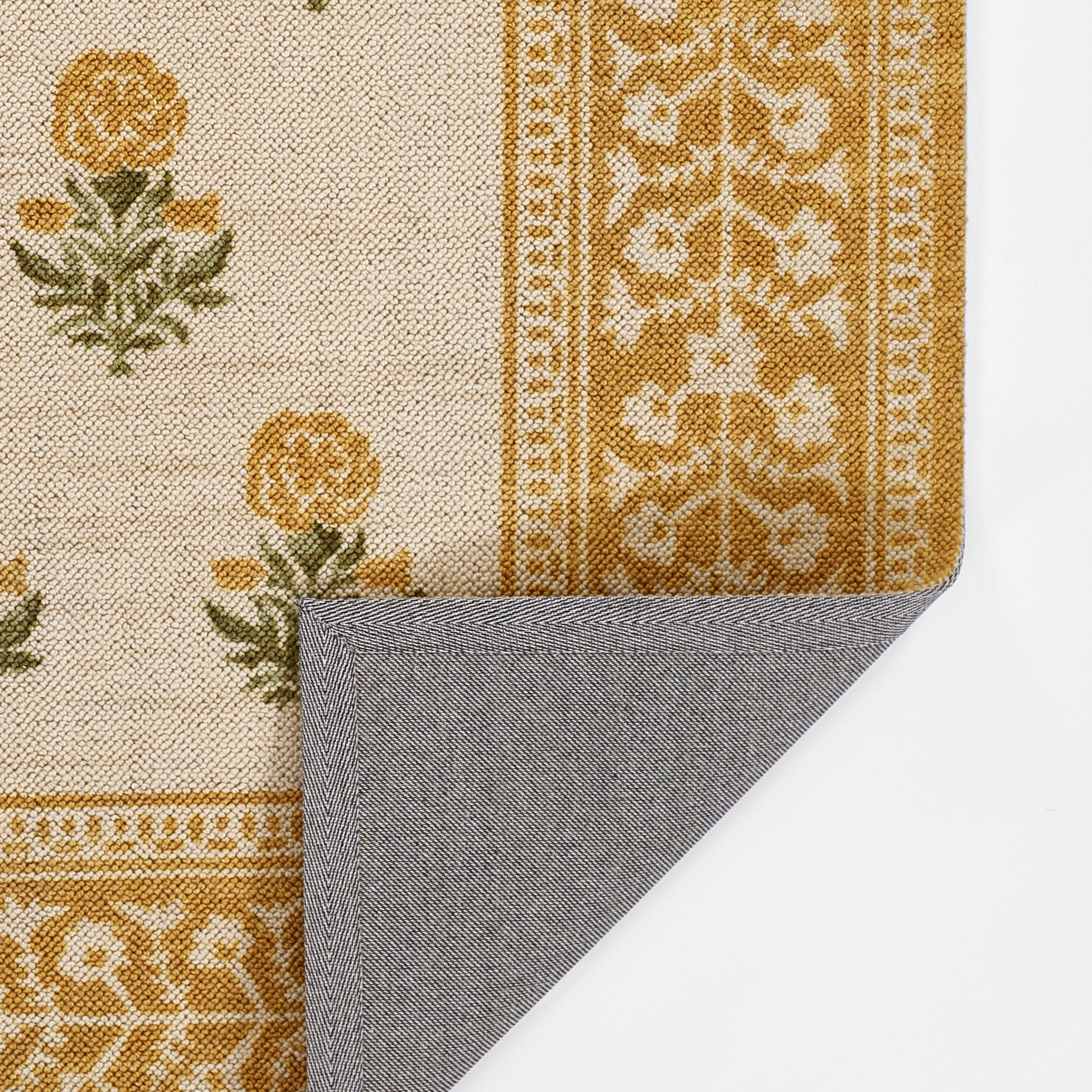 Bellbury Block Print Rug RUGS - wool Momeni