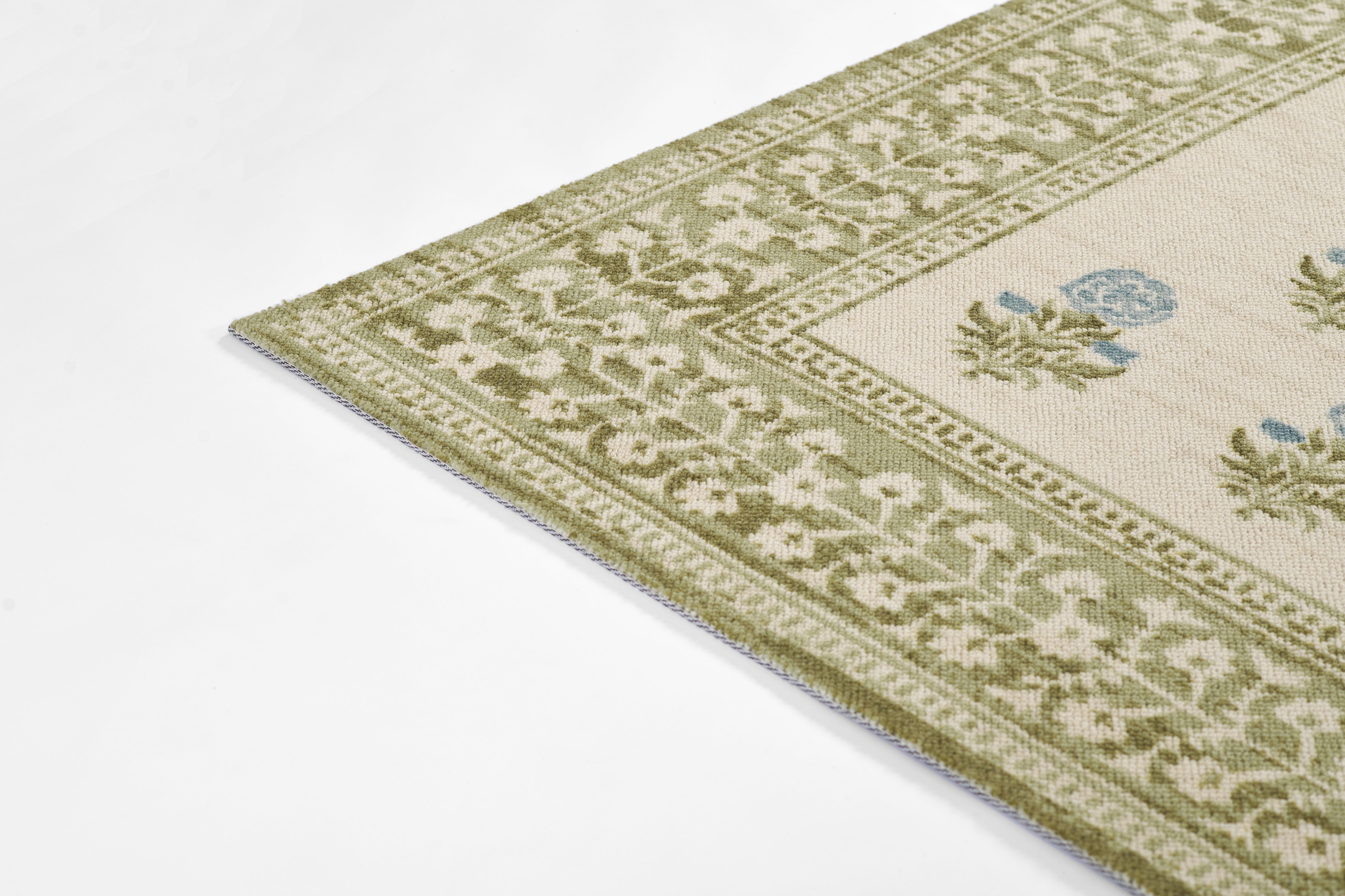 Bellbury Block Print Rug RUGS - wool Momeni