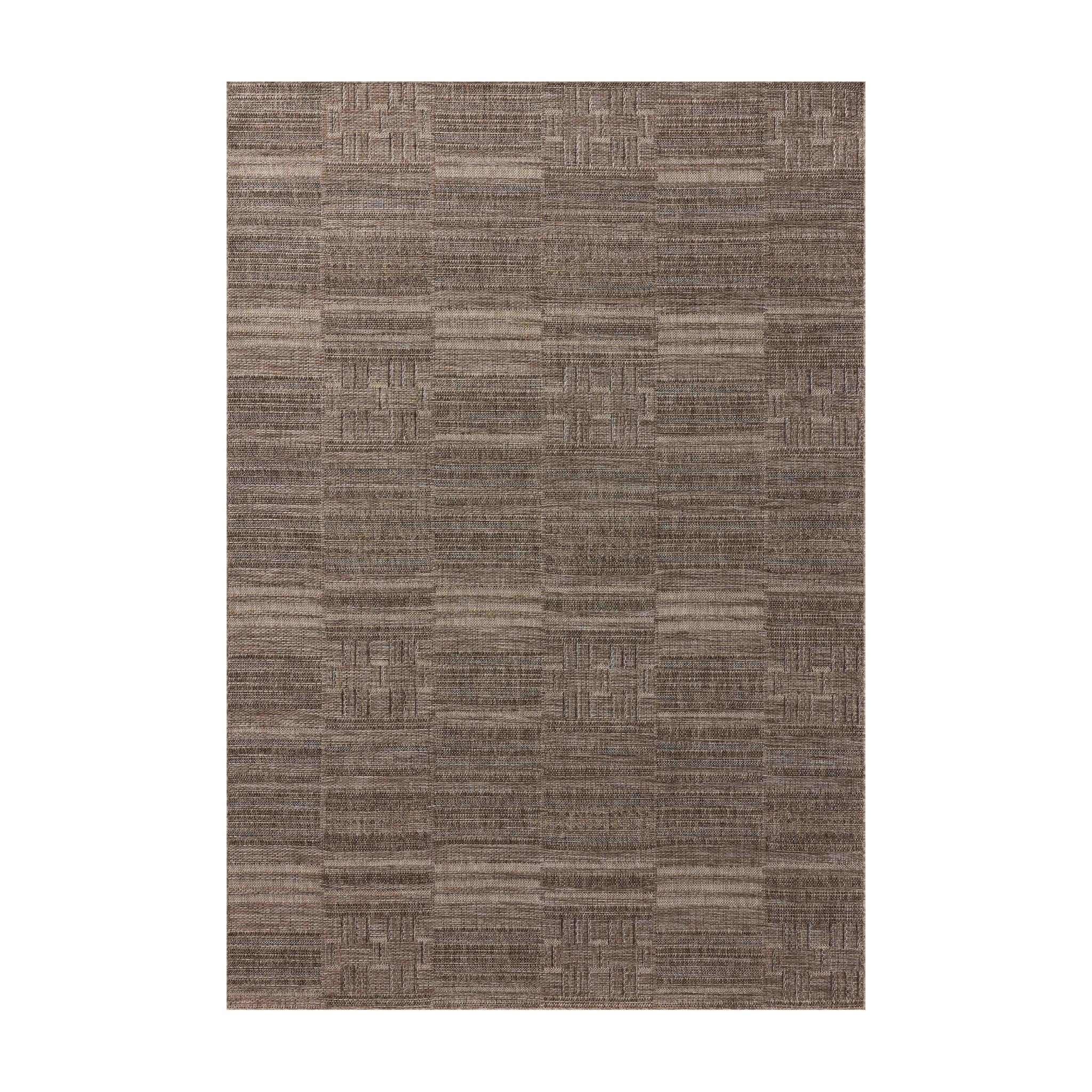 Loloi Birch Natural / Beige Indoor/Outdoor Rug RUGS - synthetic Loloi 18" x 18"