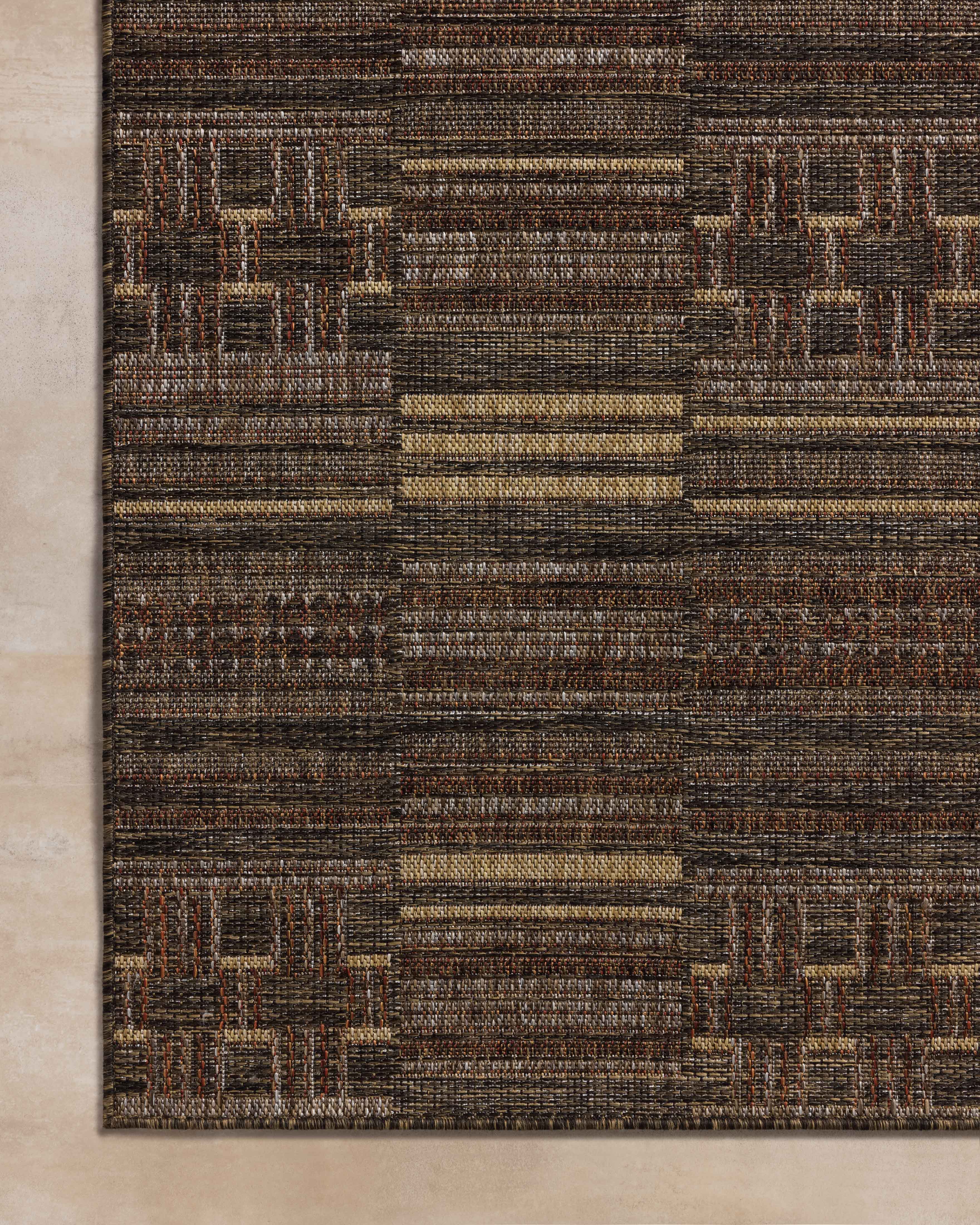 Loloi Birch Spice / Tobacco Indoor/Outdoor Rug Loloi