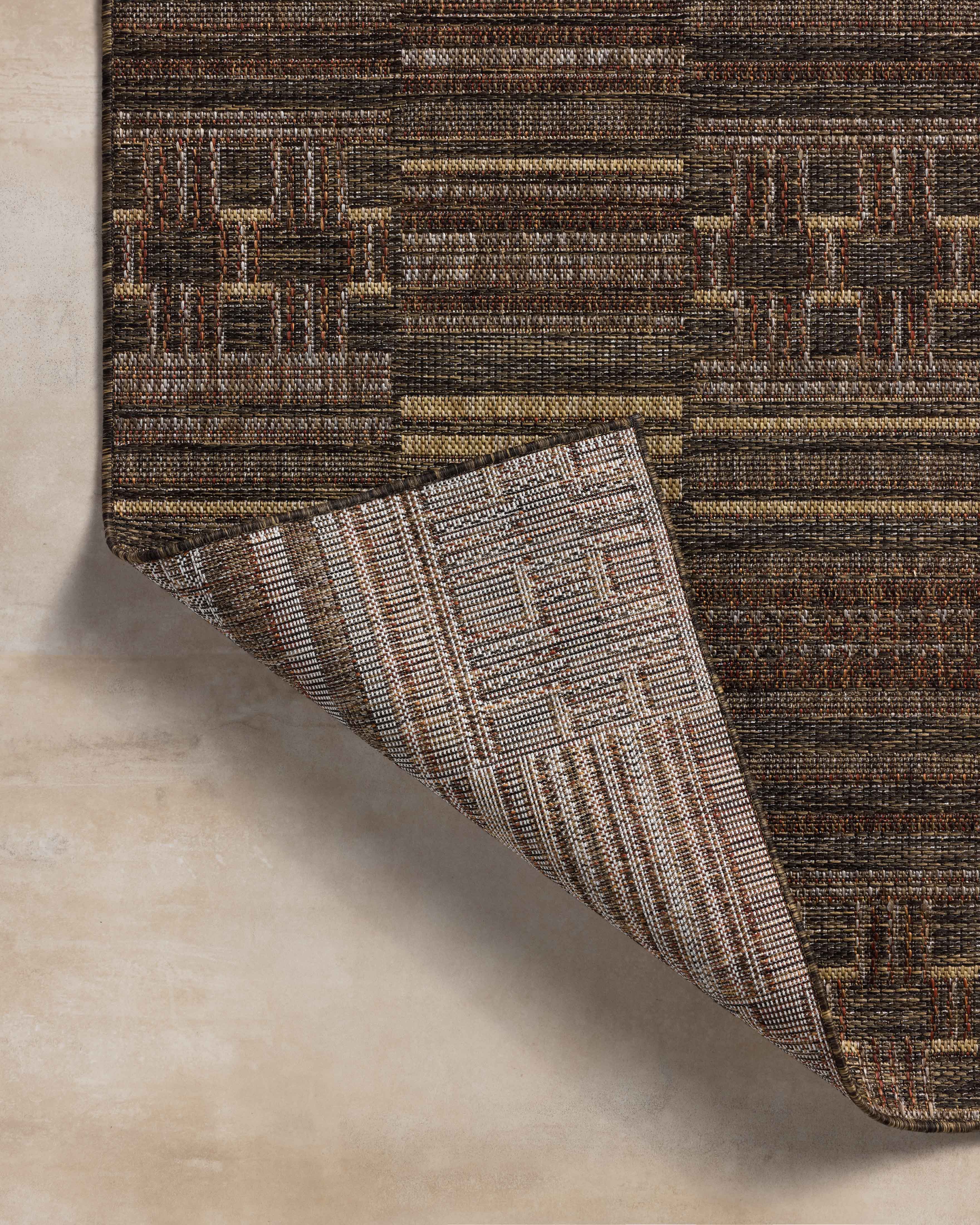 Loloi Birch Spice / Tobacco Indoor/Outdoor Rug Loloi