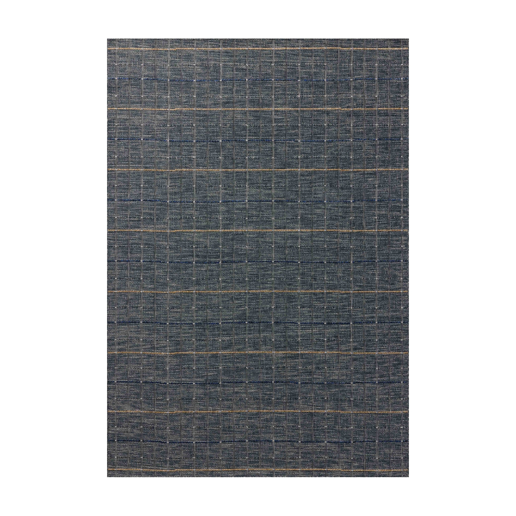 Loloi Birch Sky / Wheat Indoor/Outdoor Rug RUGS - synthetic Loloi 18" x 18"