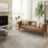 Angela Rose x Loloi Blake Sky/ Beige Rug 0-RUGS Loloi