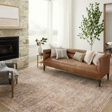 Angela Rose x Loloi Blake Oatmeal/ Spice Rug 0-RUGS Loloi
