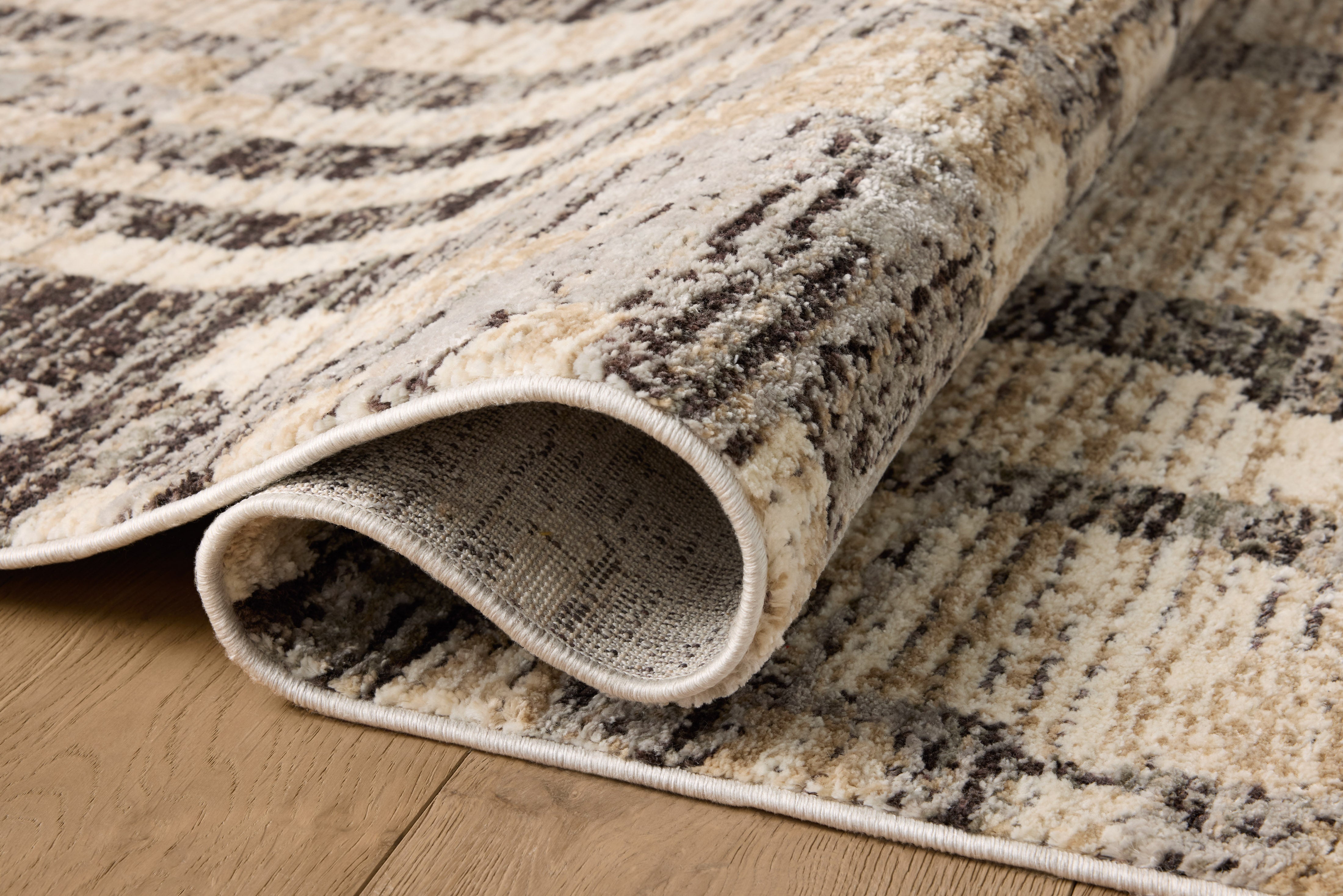 Jeremiah Brent x Loloi Bleecker Beige / Stone Rug - Rug & Weave