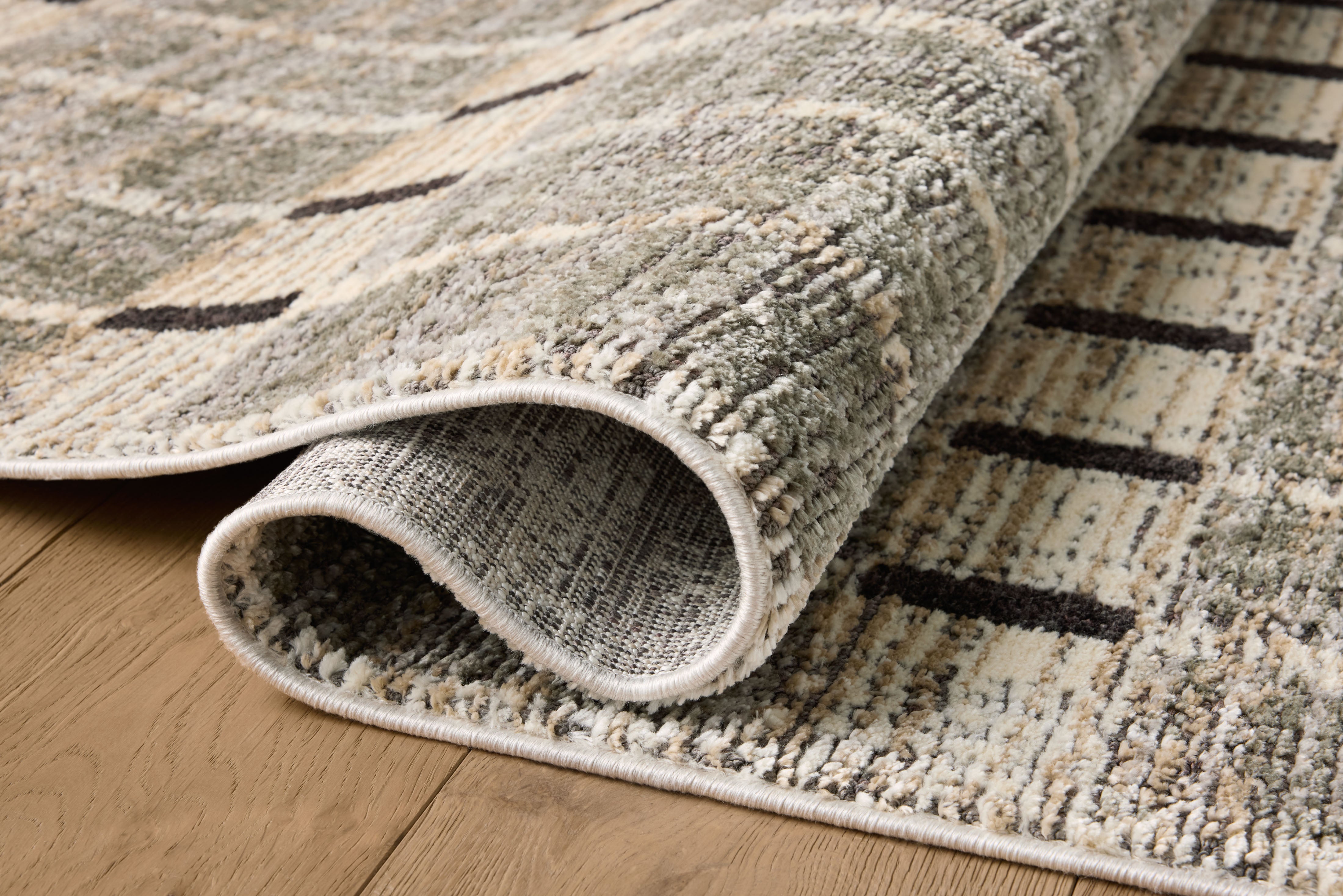 IN STORE - Jeremiah Brent x Loloi Bleecker Sage / Granite Rug RUGS-geometric Loloi