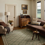 Chris Loves Julia x Loloi Bobby Beige / Green Rug - Rug & Weave
