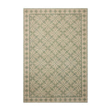 Chris Loves Julia x Loloi Bobby Beige / Green Rug