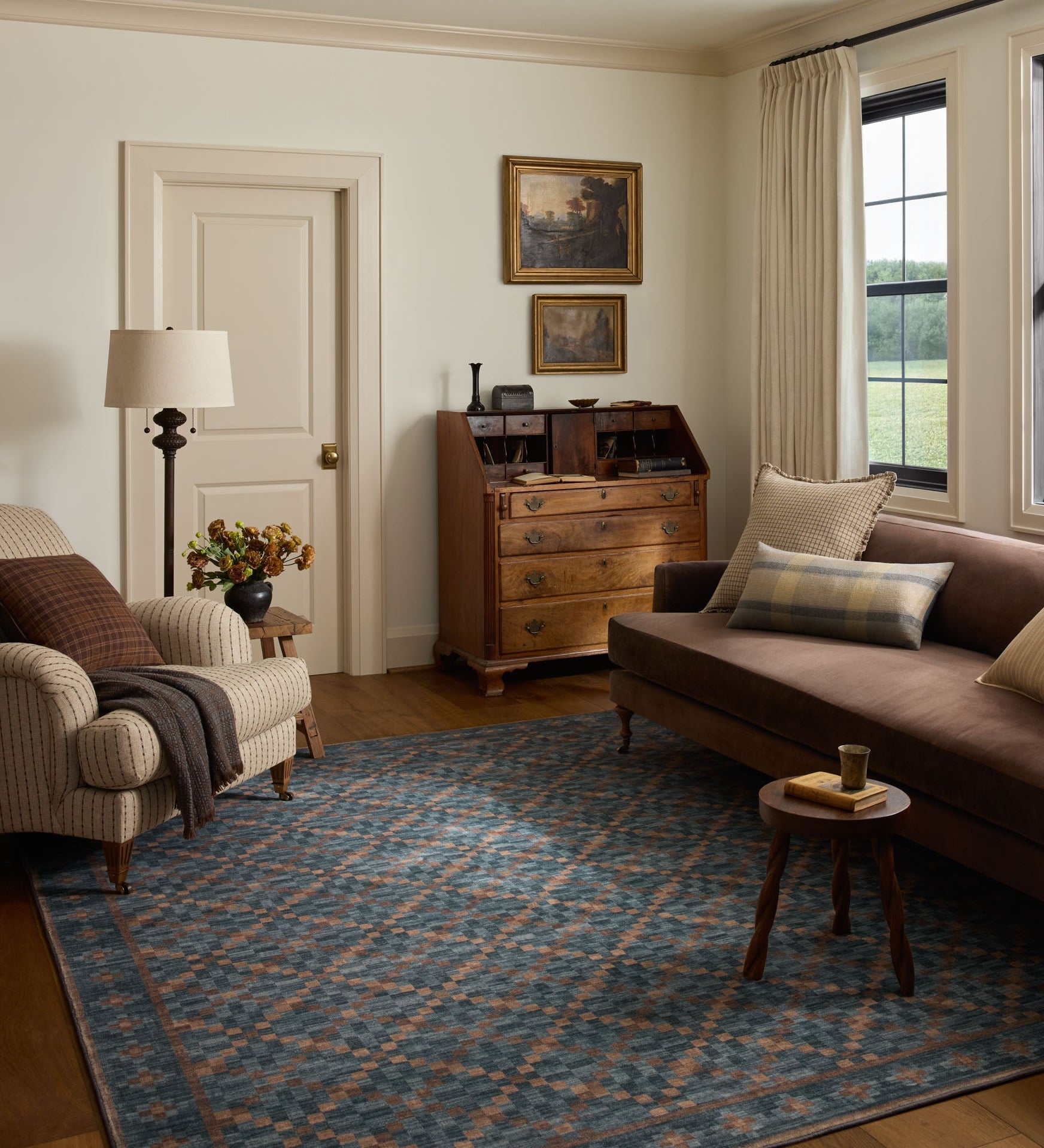 Chris Loves Julia x Loloi Bobby Ocean / Copper Rug - Rug & Weave