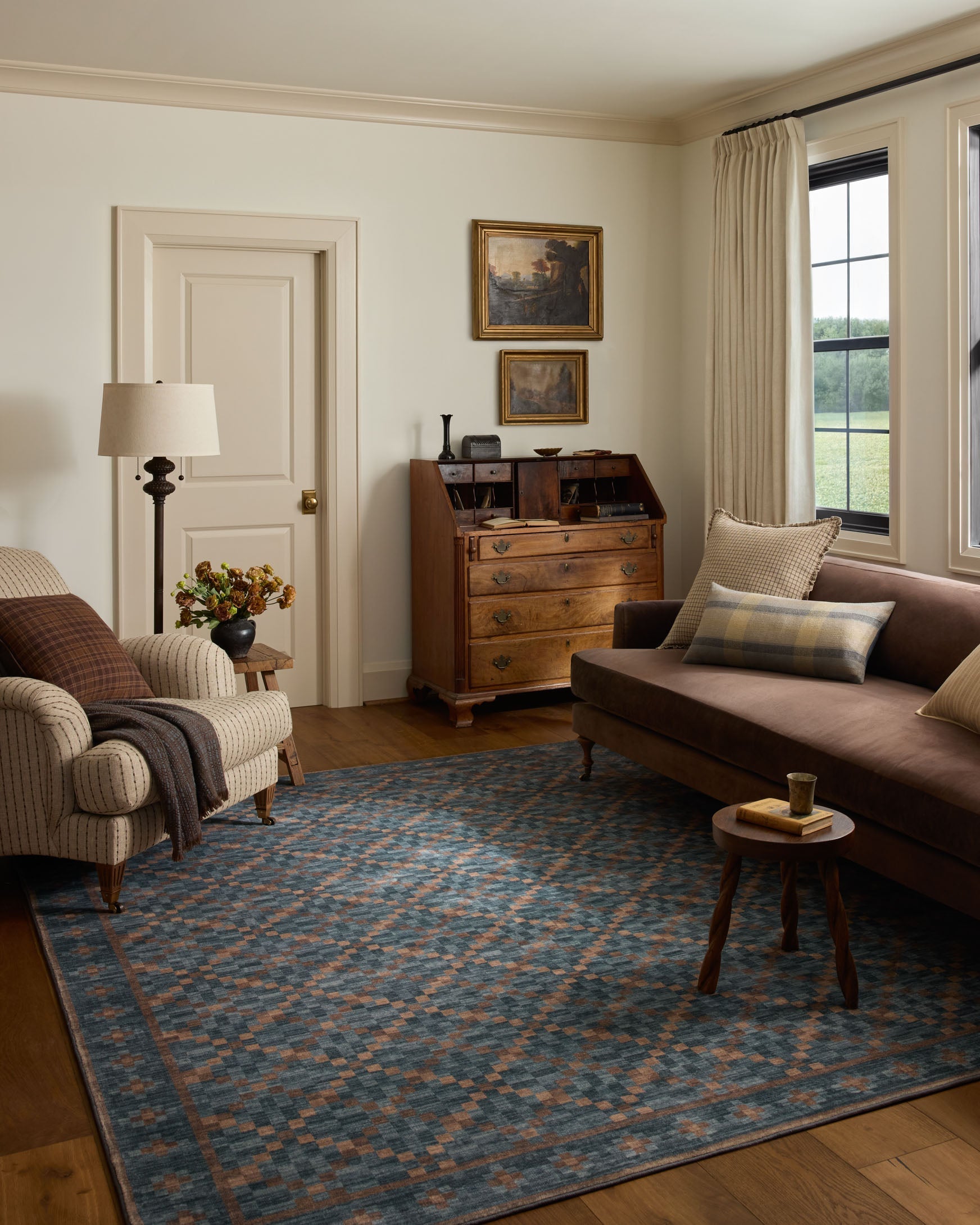 Chris Loves Julia x Loloi Bobby Ocean / Copper Rug - Rug & Weave