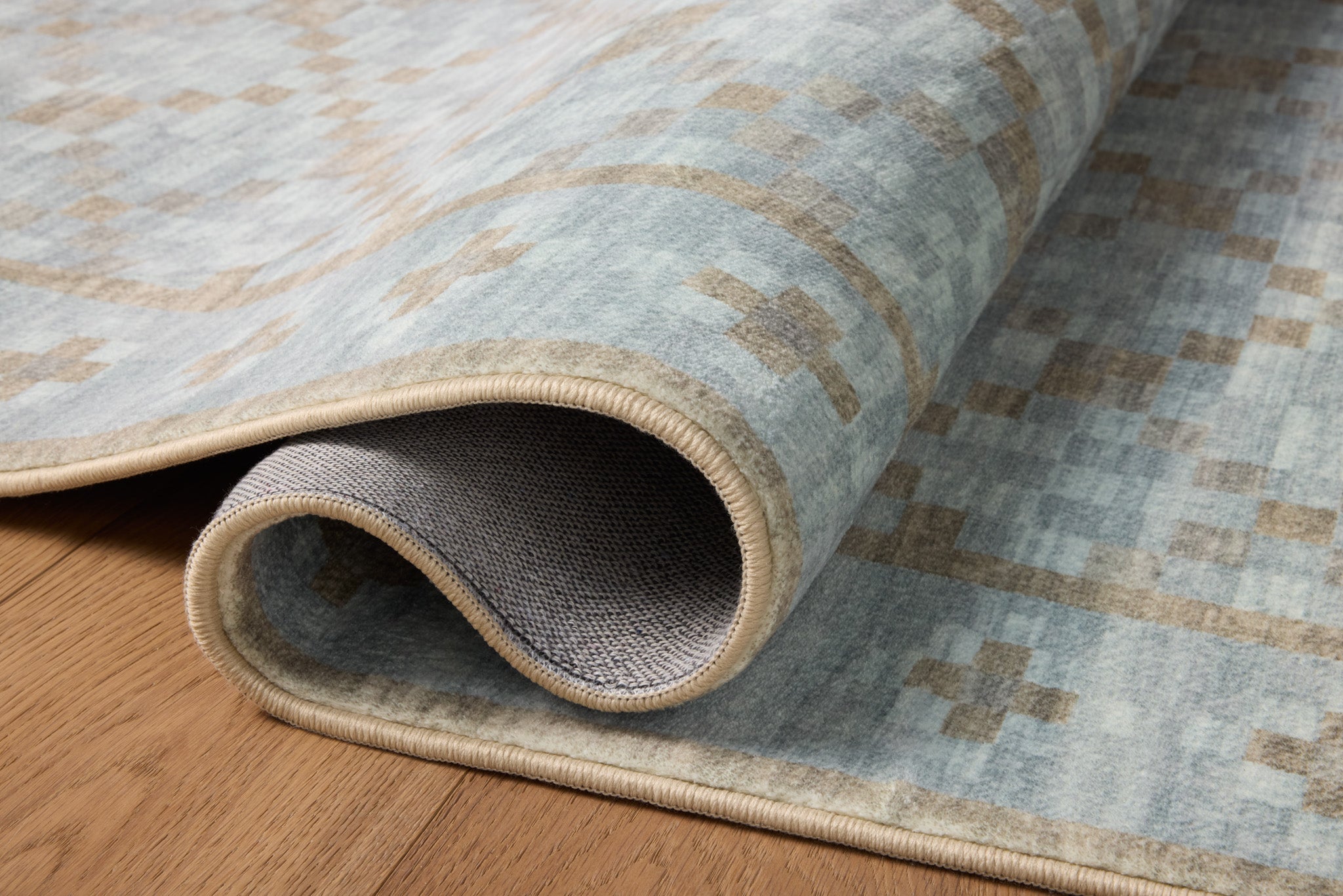 Chris Loves Julia x Loloi Bobby Spa / Khaki Rug - Rug & Weave