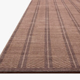 Chris Loves Julia x Loloi Bobby Camel / Plum Rug - Rug & Weave