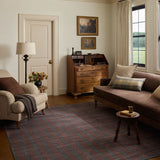 Chris Loves Julia x Loloi Bobby Merlot / Denim Rug - Rug & Weave