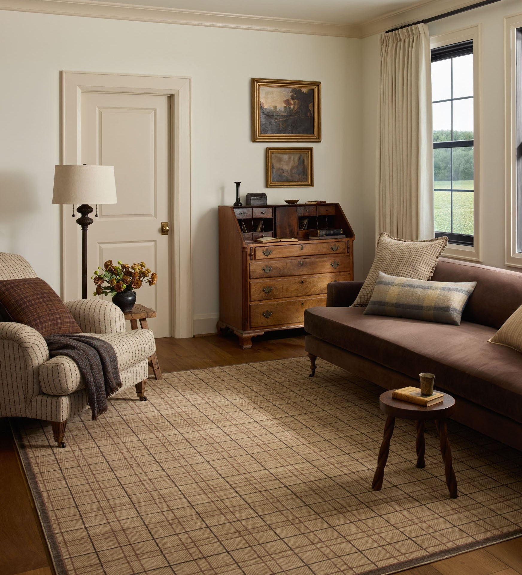 Chris Loves Julia x Loloi Bobby Sand / Bark Rug - Rug & Weave
