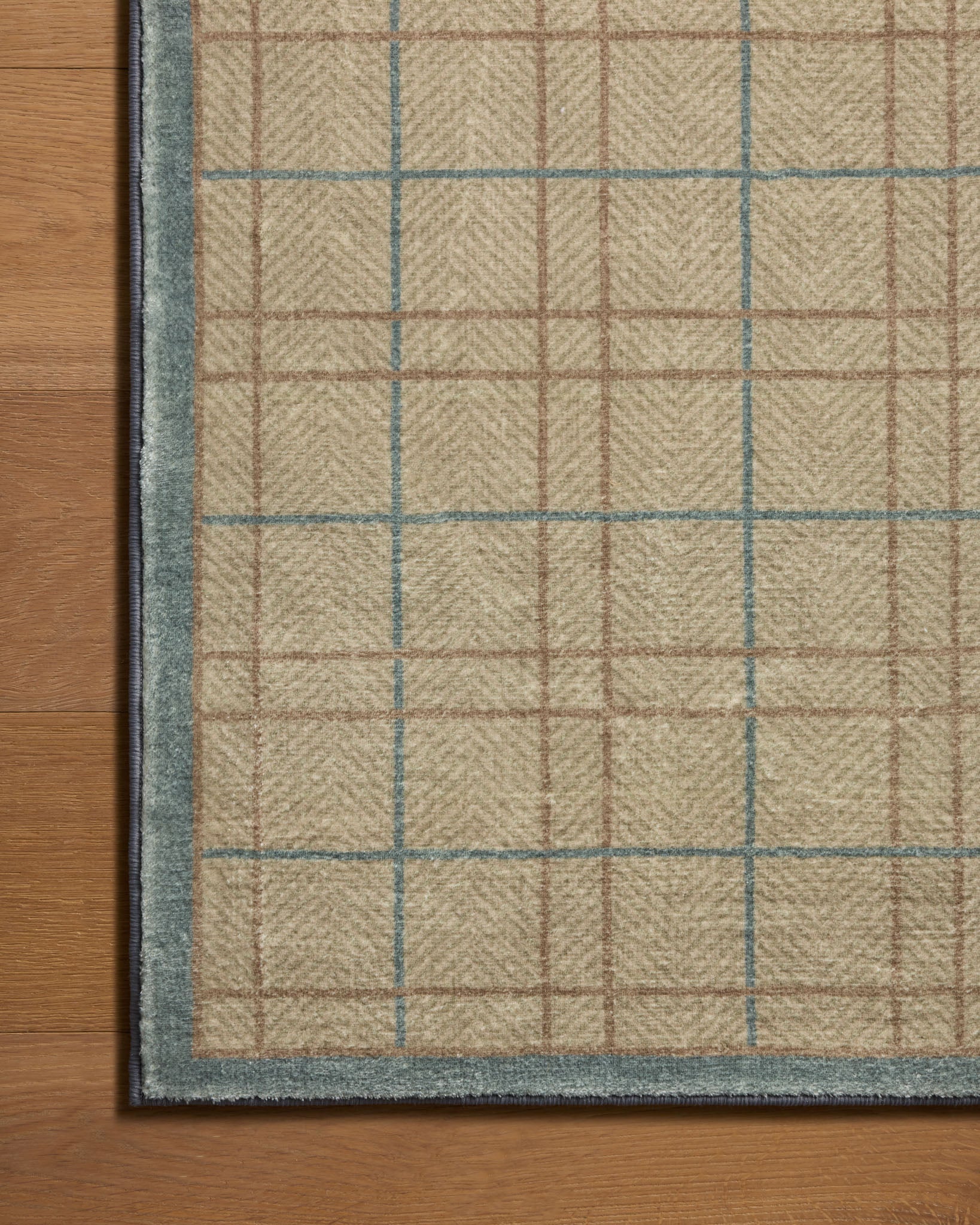 Chris Loves Julia x Loloi Bobby Sage / Denim Rug - Rug & Weave
