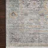 Loloi Bonney Teal / Gold Rug RUGS - synthetic Loloi