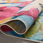 Loloi Botanical Navy / Multi Rug RUGS - synthetic Loloi