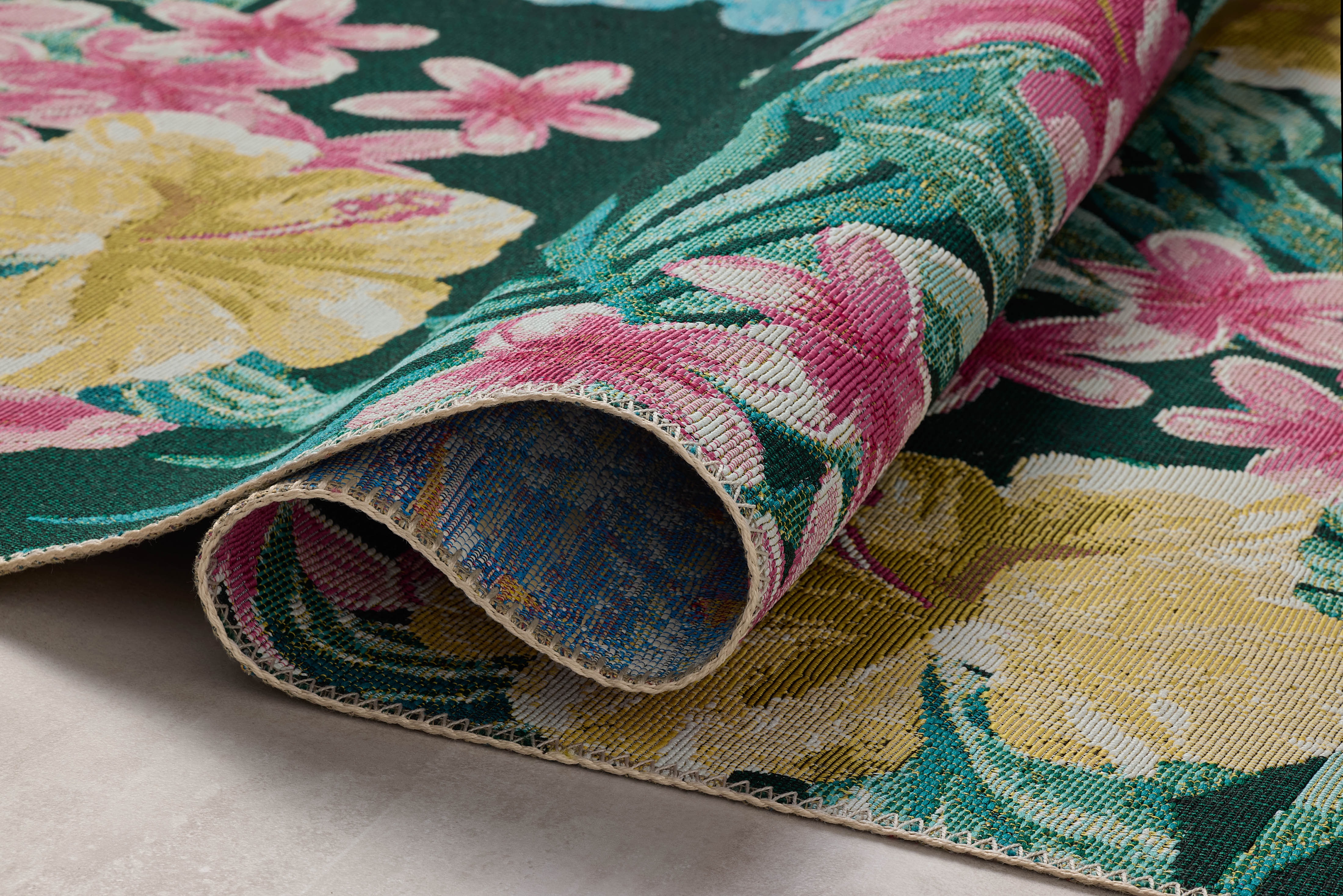 Loloi Botanical Midnight / Multi Rug RUGS - synthetic Loloi