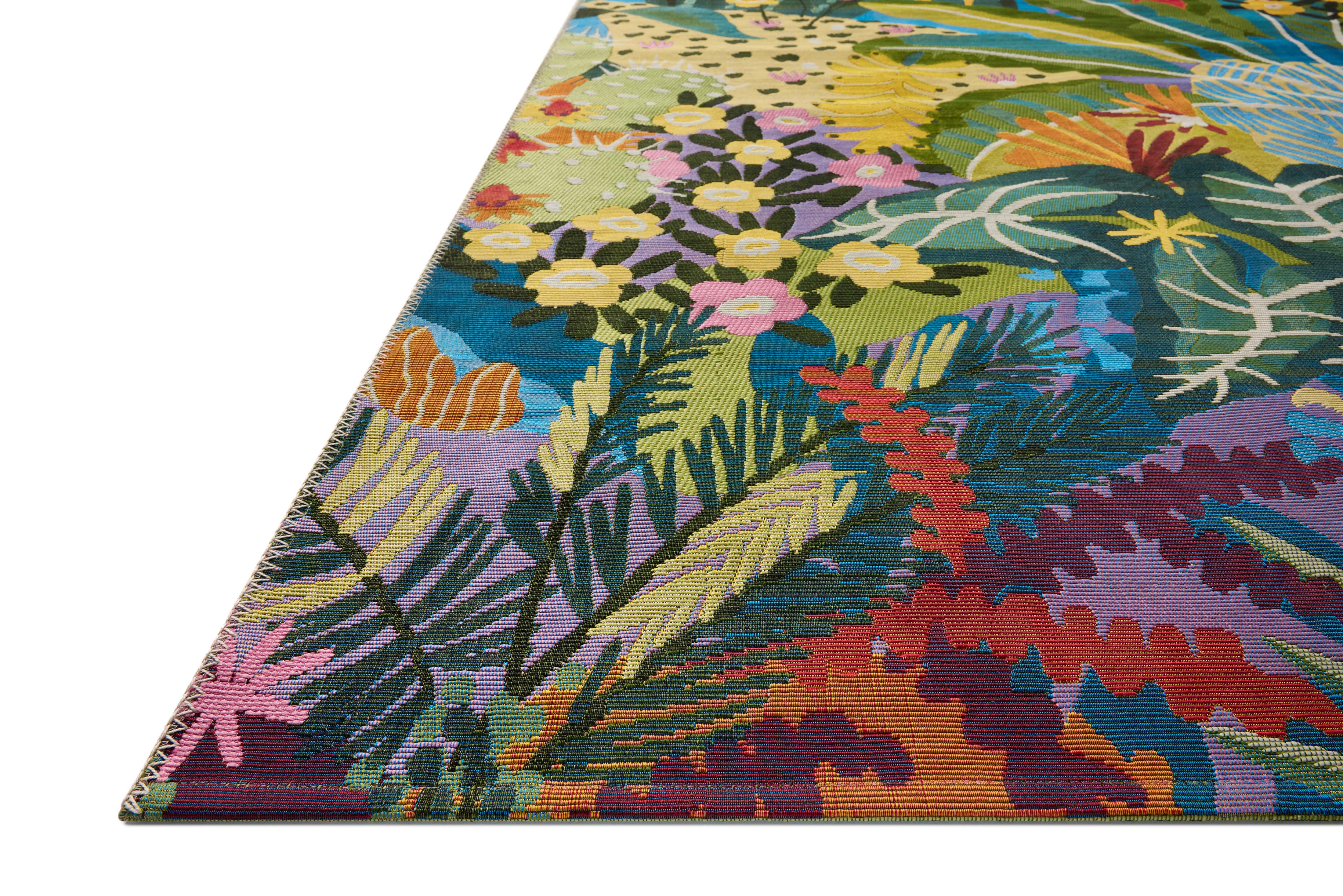 Loloi Botanical Multi Indoor/Outdoor Rug RUGS - synthetic Loloi
