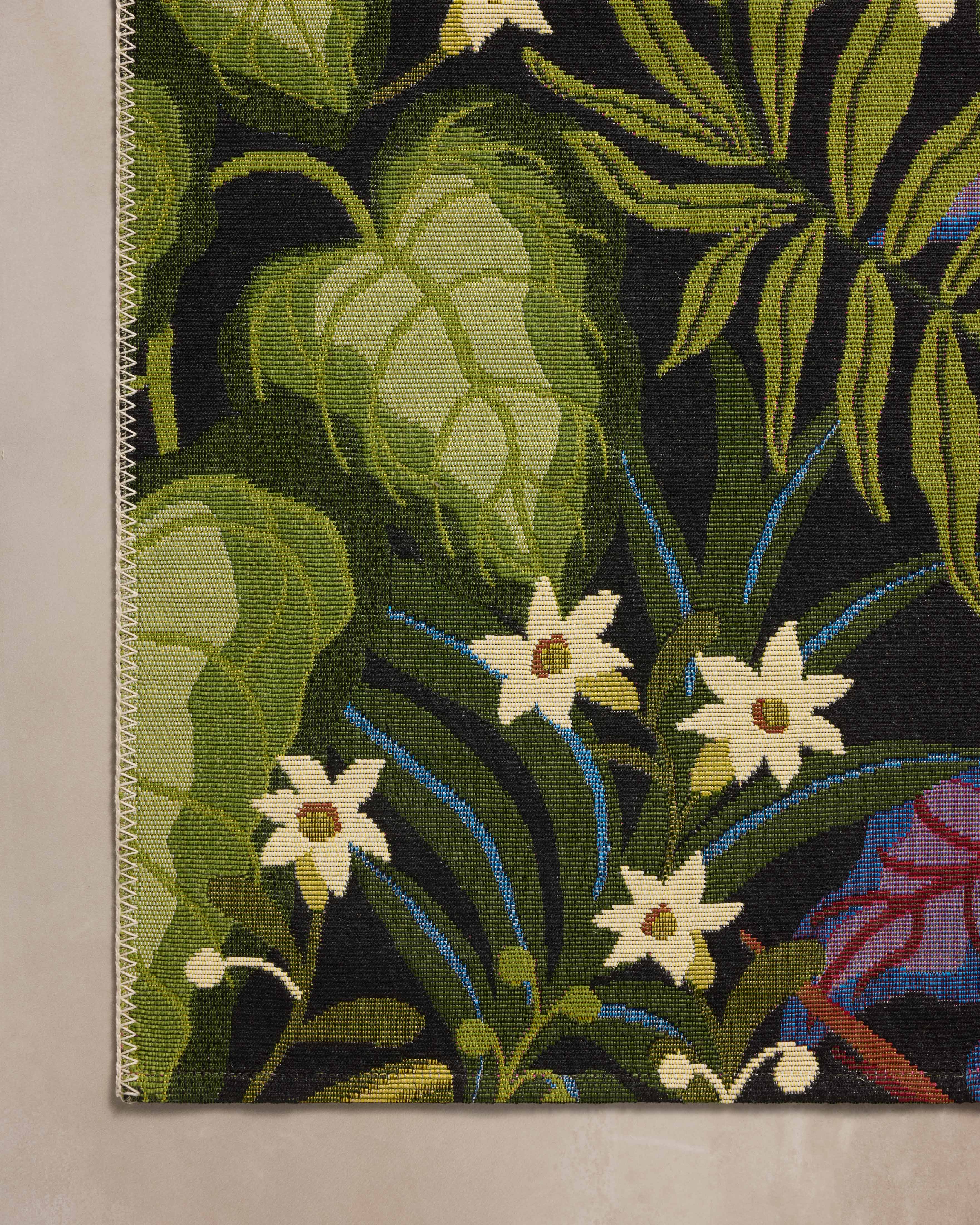 Loloi Botanical Onyx / Multi Indoor/Outdoor Rug RUGS - synthetic Loloi