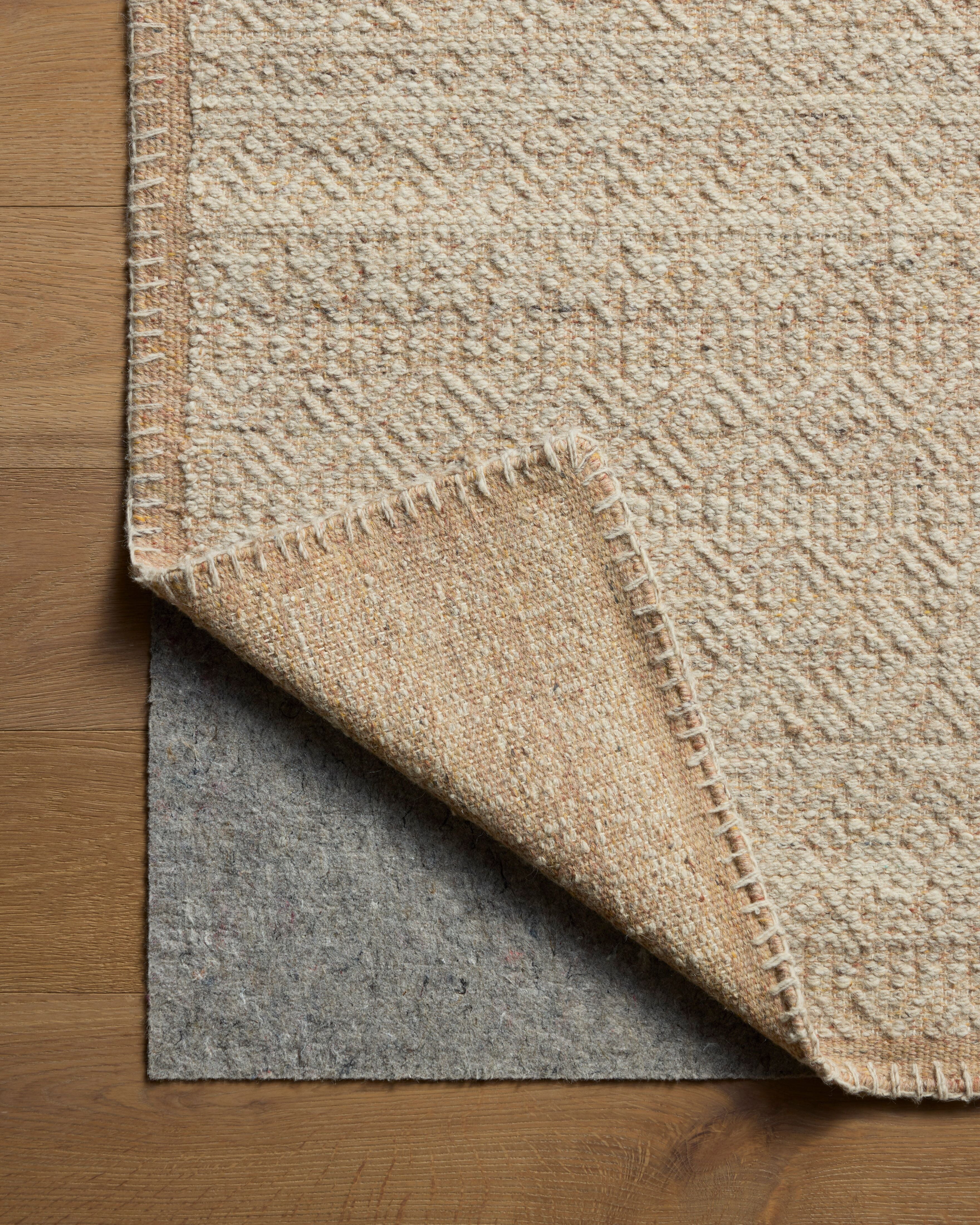 Amber Lewis x Loloi Bowie Pebble / Clay Rug RUGS - wool Loloi