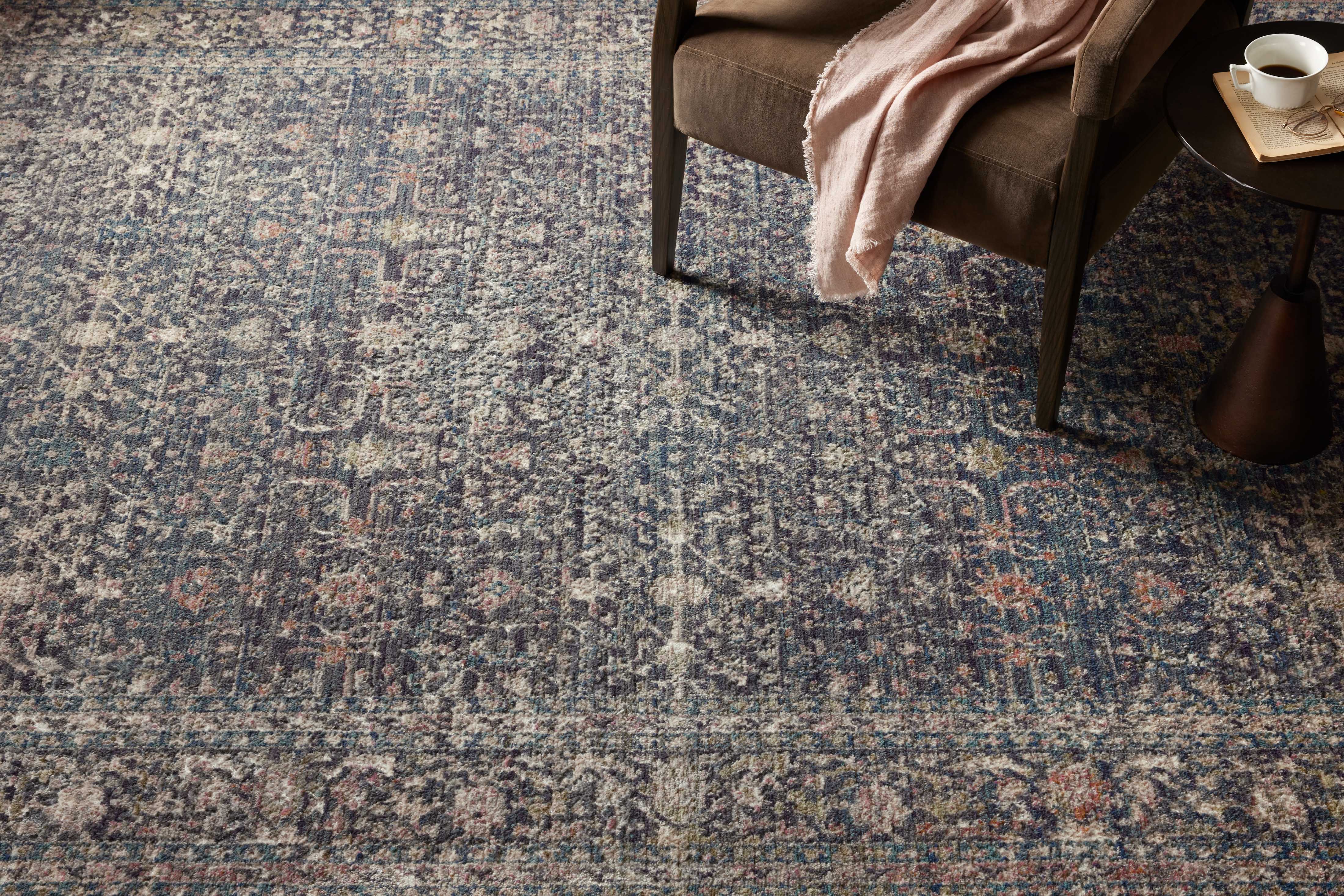 Jean Stoffer x Loloi Bradbury Midnight / Multi Rug 0-patterned rugs Loloi