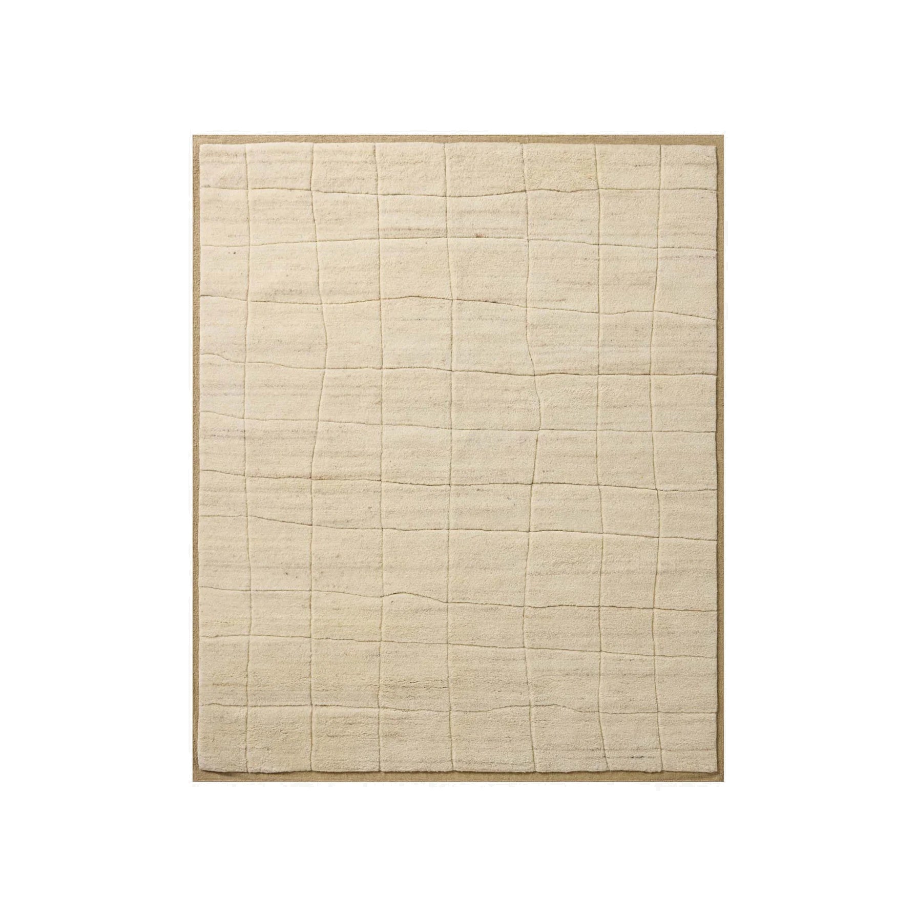 Leanne Ford x Loloi Bracken Natural / Ivory Rug RUGS - wool Loloi
