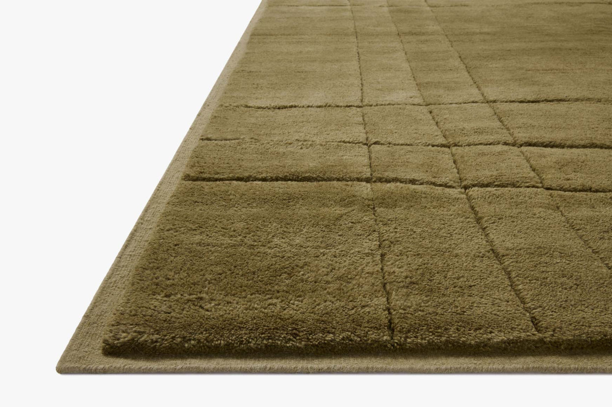 Leanne Ford x Loloi Bracken Moss / Olive Rug RUGS - wool Loloi