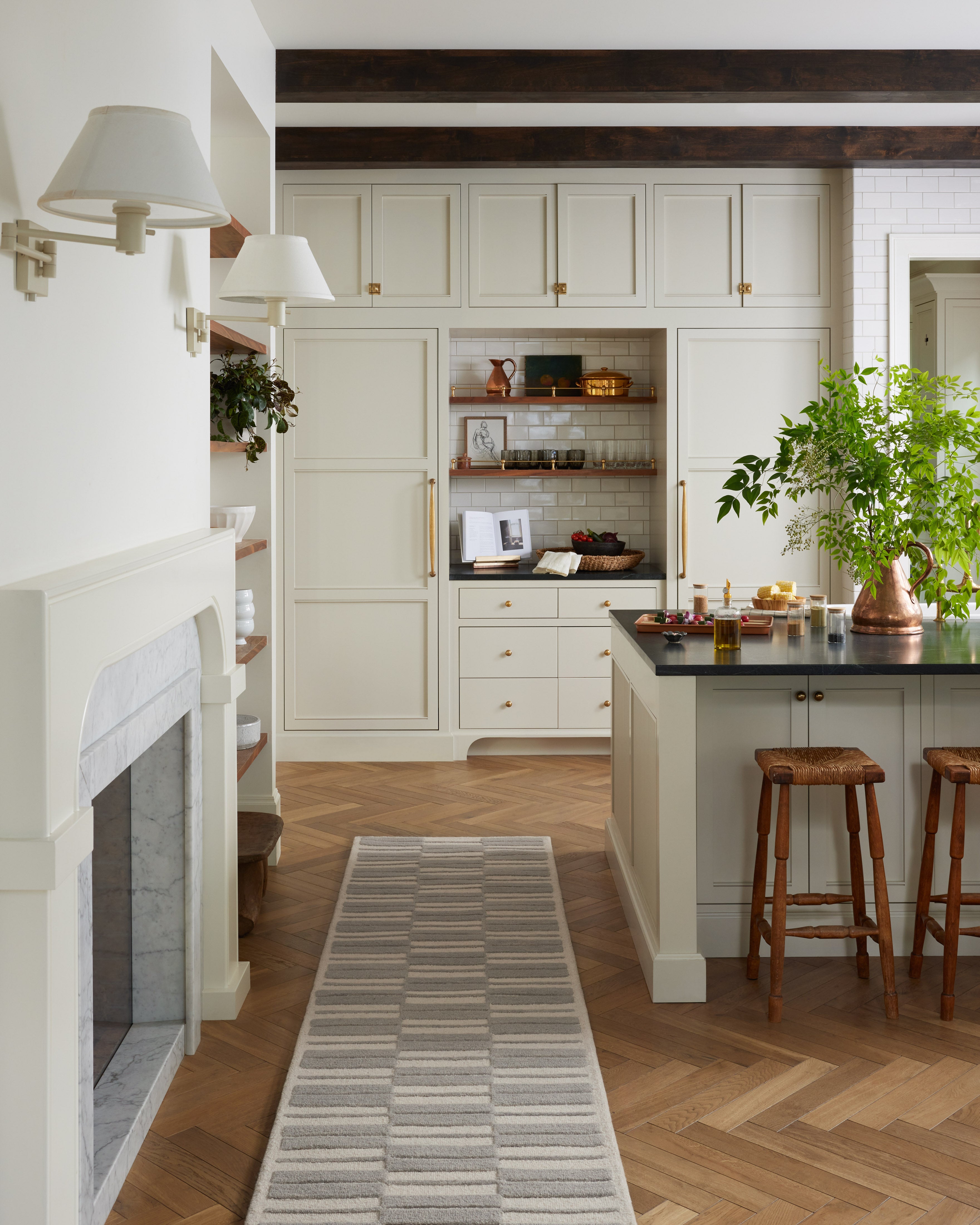 Chris Loves Julia x Loloi Bradley Ivory / Grey Rug 0-RUGS-wool Loloi