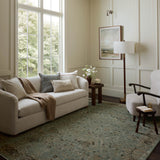 Loloi Briar Aqua / Olive Rug RUGS - synthetic Loloi