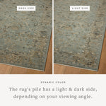Loloi Briar Aqua / Olive Rug RUGS - synthetic Loloi