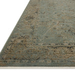 Loloi Briar Aqua / Olive Rug RUGS - synthetic Loloi