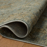 Loloi Briar Aqua / Olive Rug RUGS - synthetic Loloi