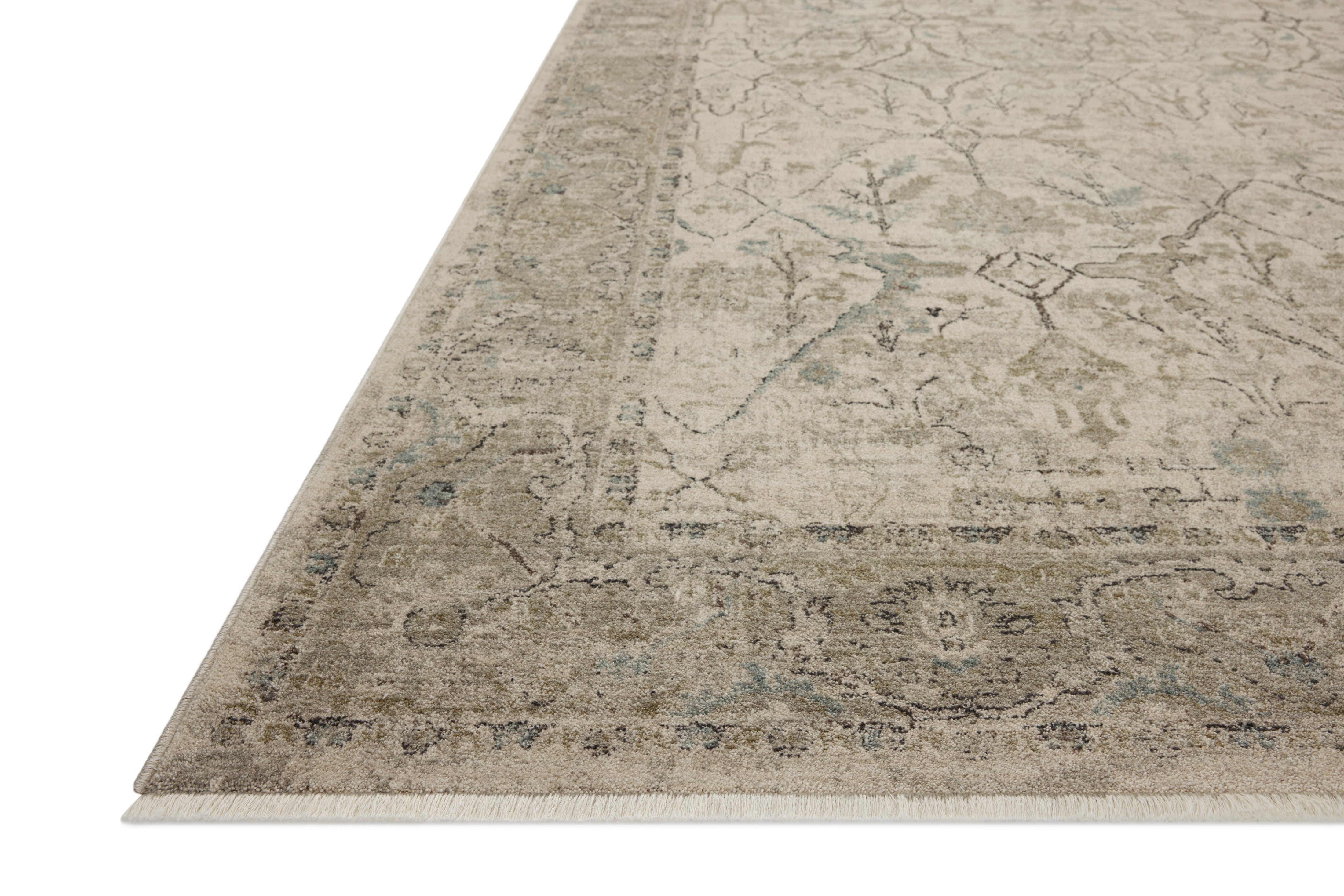 Loloi Briar Ivory / Sage Rug RUGS - synthetic Loloi