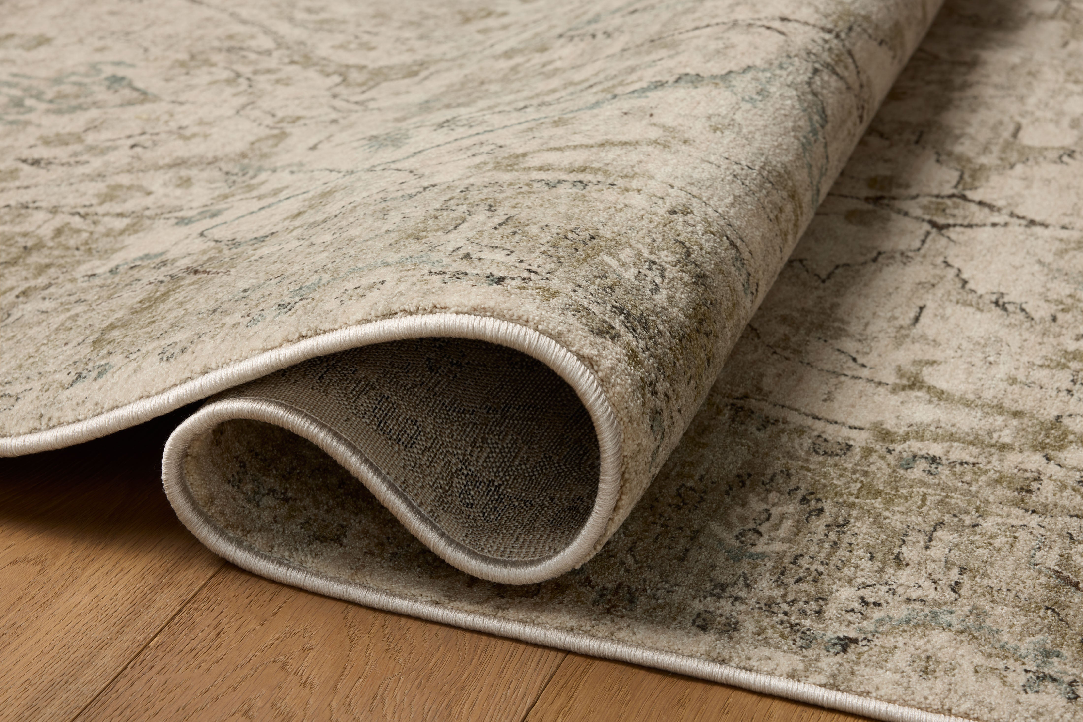 Loloi Briar Ivory / Sage Rug RUGS - synthetic Loloi 18" x 18" sample