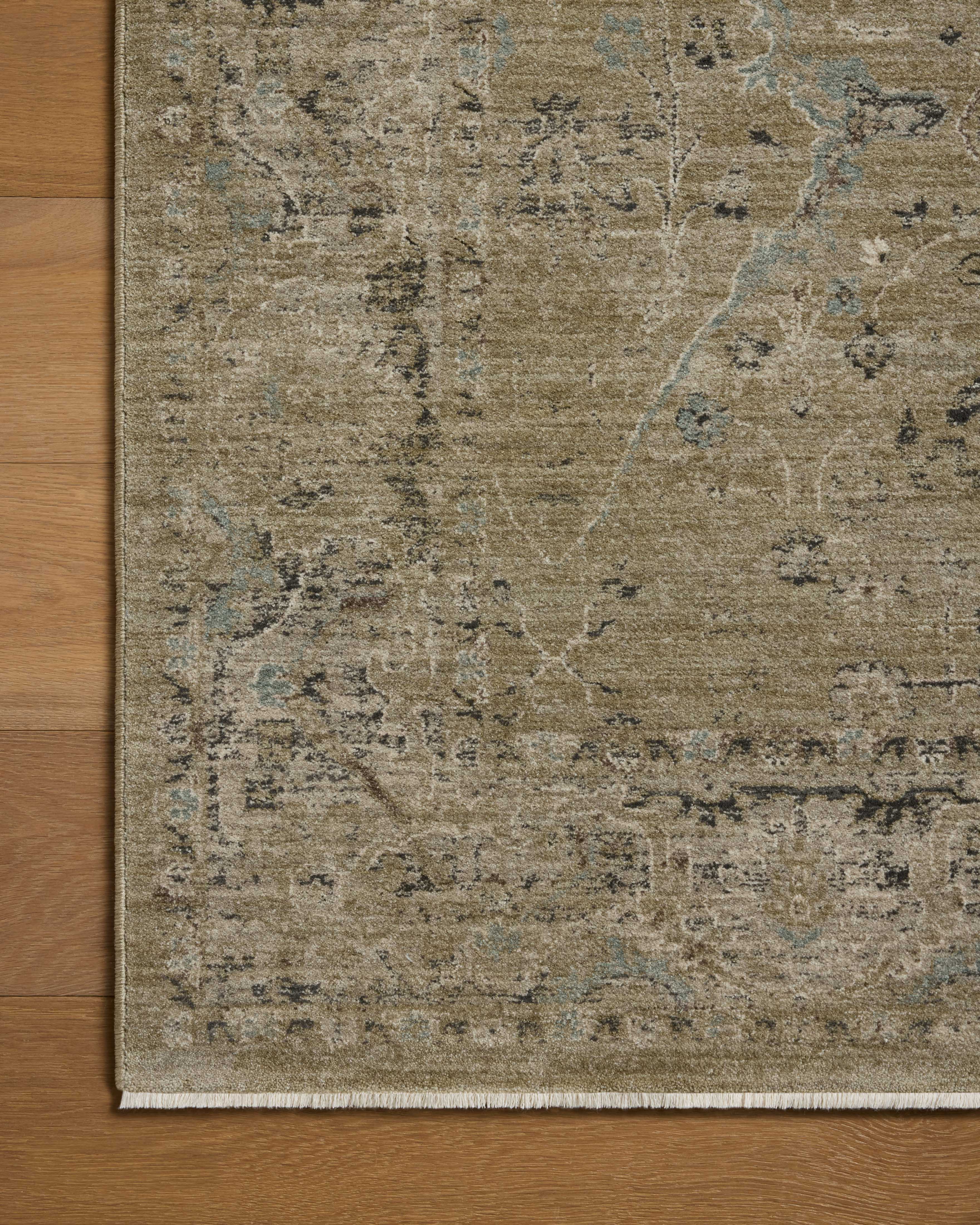 Loloi Briar Olive / Stone Rug RUGS - synthetic Loloi