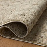 Loloi Briar Silver / Moss Rug RUGS - synthetic Loloi 18" x 18" sample