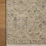 Loloi Briar Silver / Moss Rug RUGS - synthetic Loloi