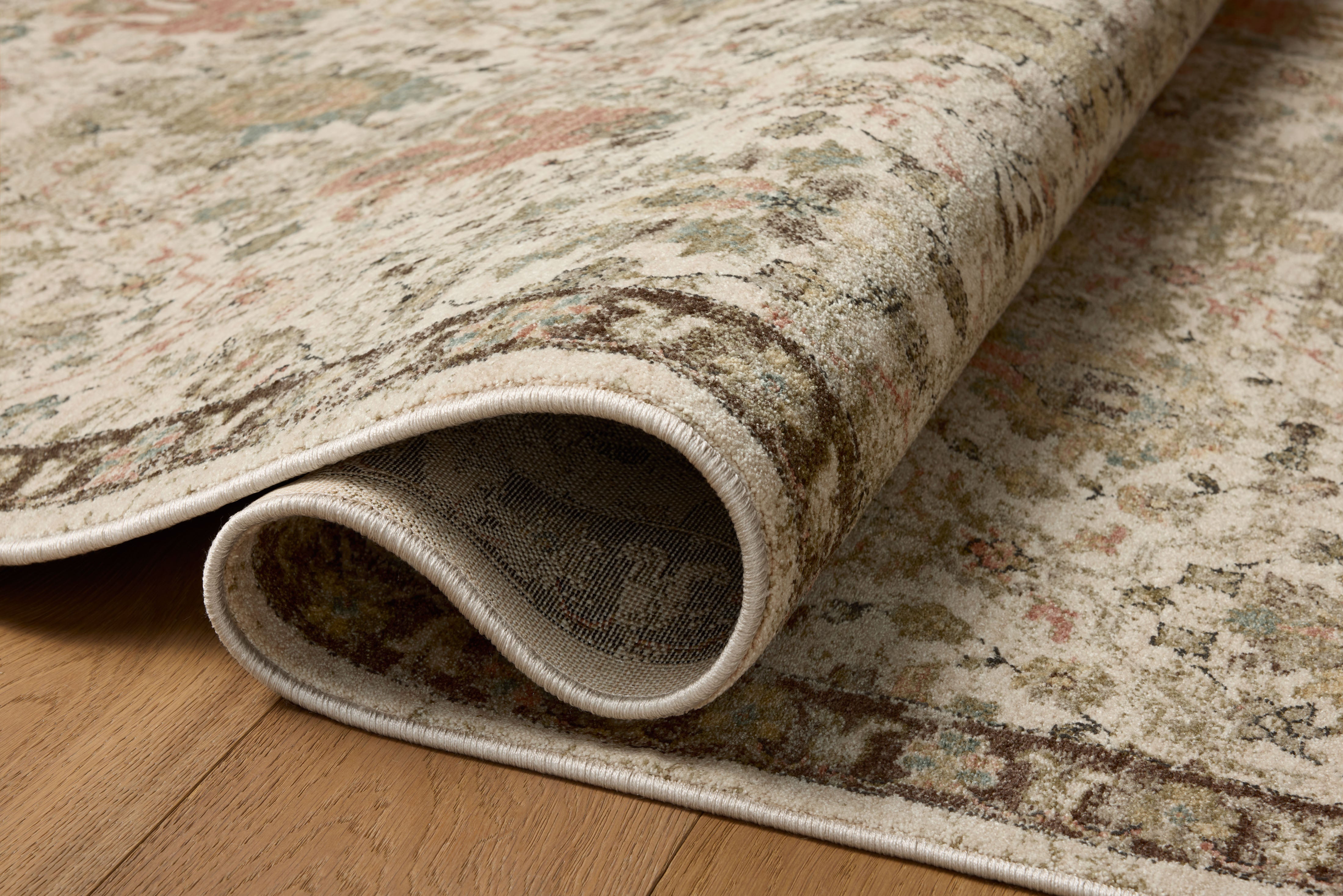 Loloi Briar Ivory / Multi Rug RUGS - synthetic Loloi