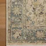 Loloi Briar Ant. Ivory / Blue Rug RUGS - synthetic Loloi