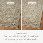 Loloi Briar Fog / Sand Rug RUGS - synthetic Loloi