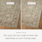 Loloi Briar Fog / Sand Rug RUGS - synthetic Loloi