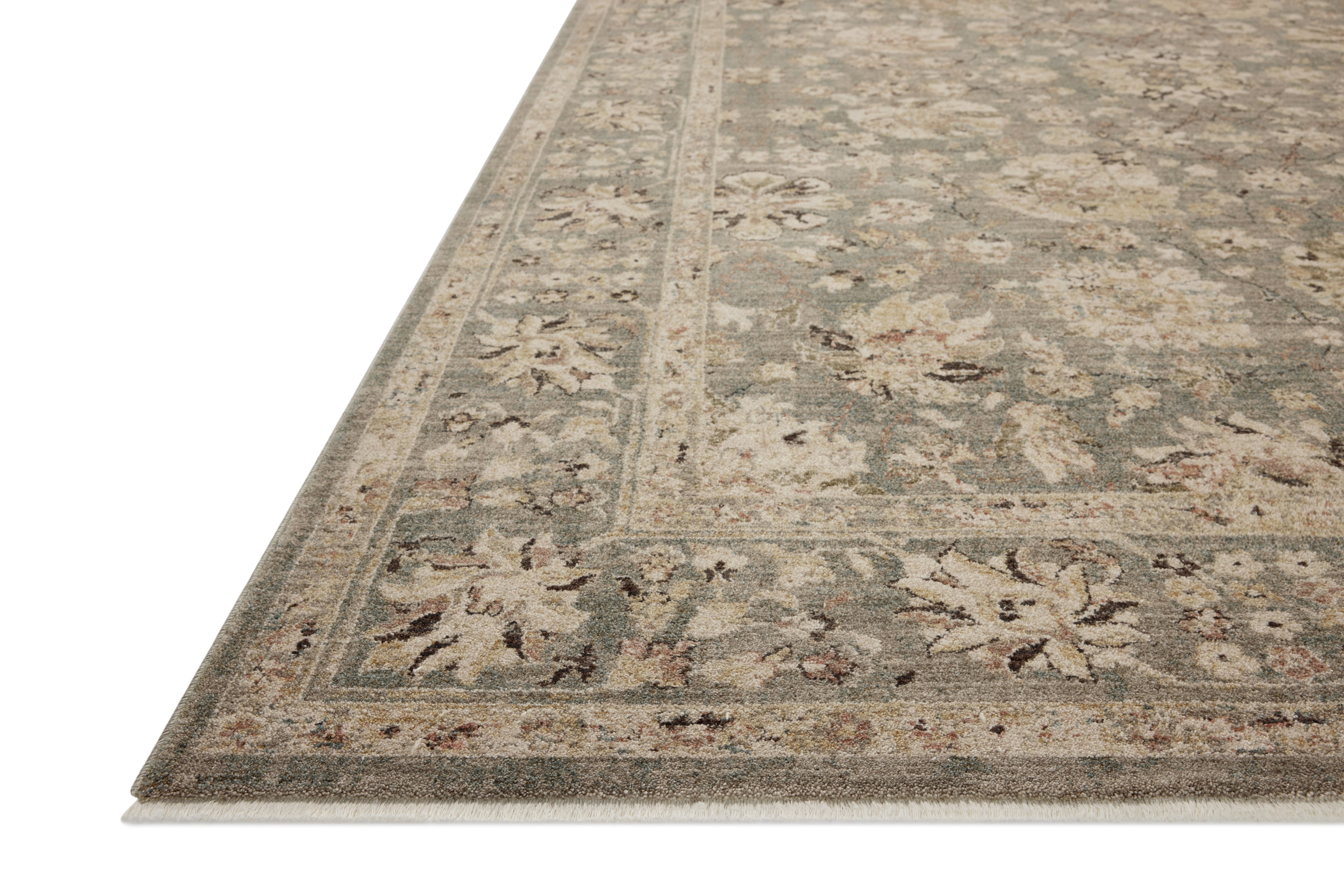 Loloi Briar Fog / Sand Square Rug RUGS - synthetic Loloi