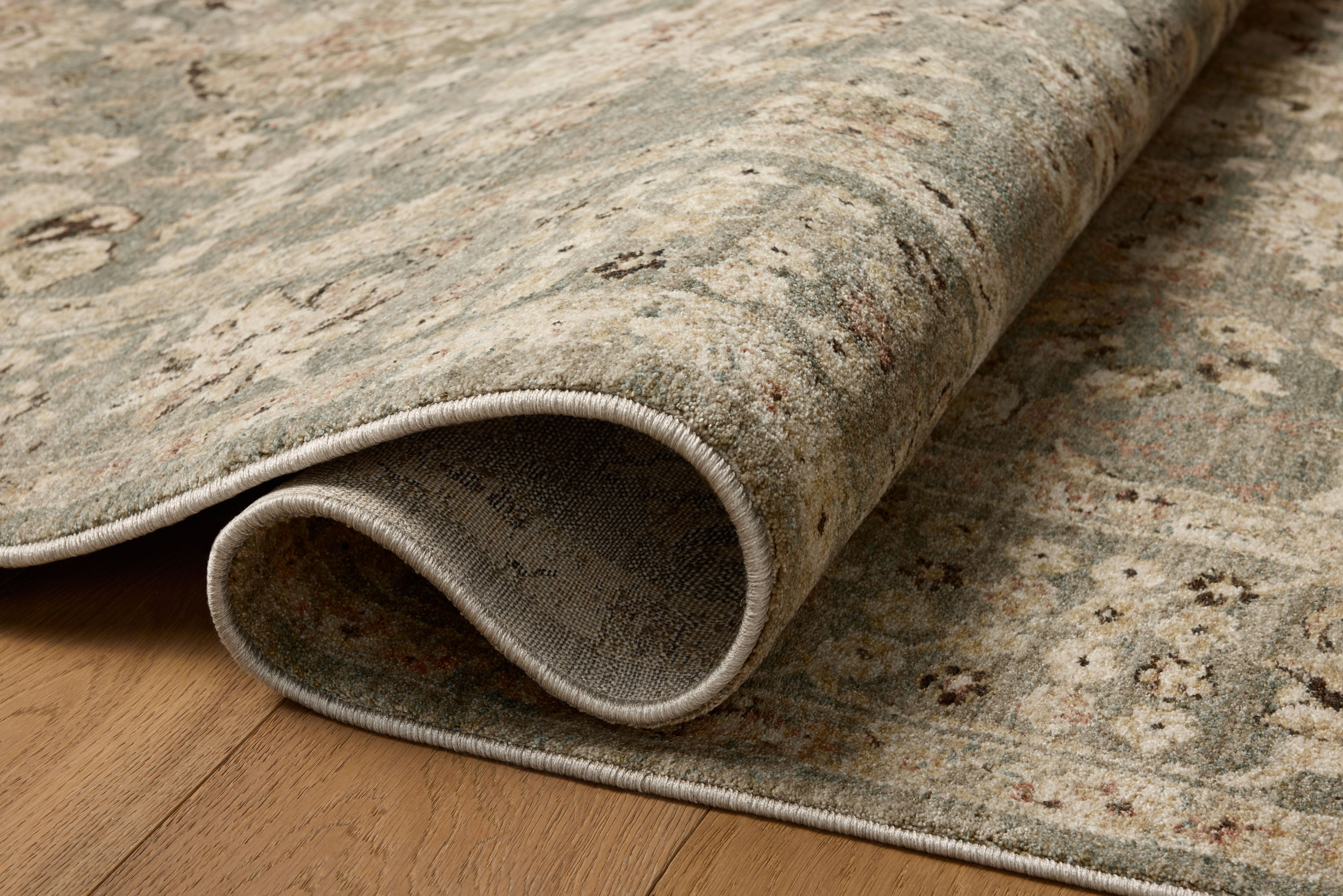 Loloi Briar Fog / Sand Rug RUGS - synthetic Loloi 18" x 18" sample